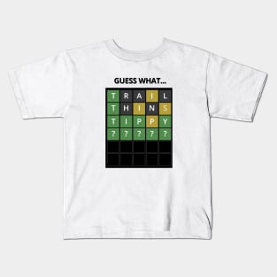 Guess the Word - Wordle Kids T-Shirt